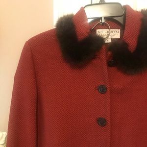 St John Collections Red Suit